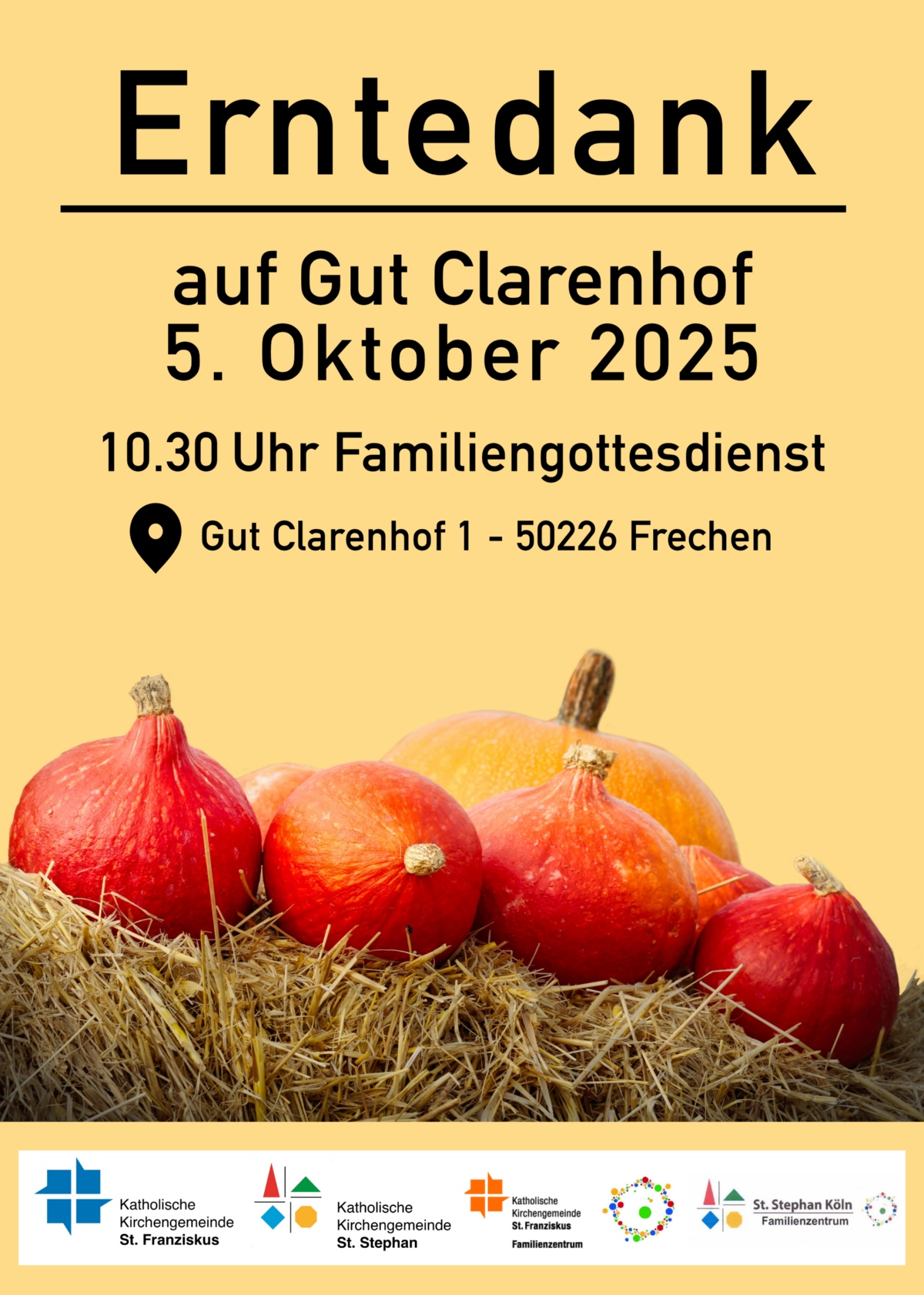 Erntedank Flyer 2025