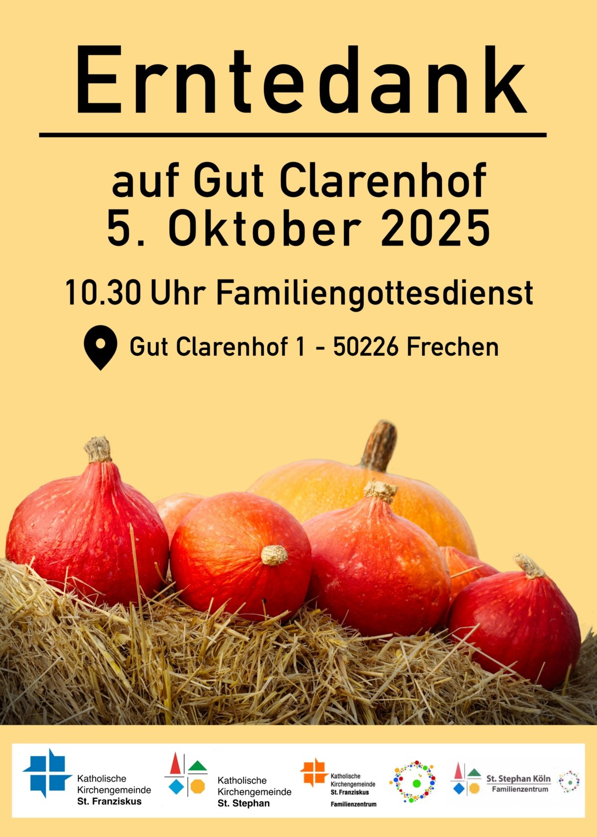 Erntedank Flyer 2025