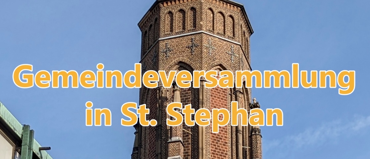 Gemeindeversammlung in St. Stephan