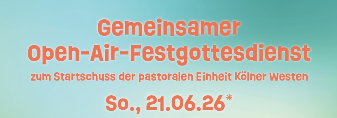 Großer OpenAir-Sommergottesdienst