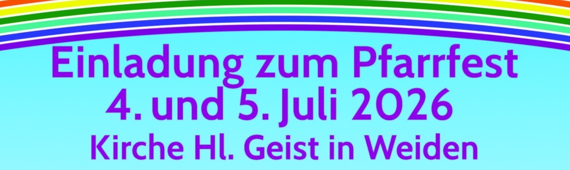 Plakat Pfarrfest 2026