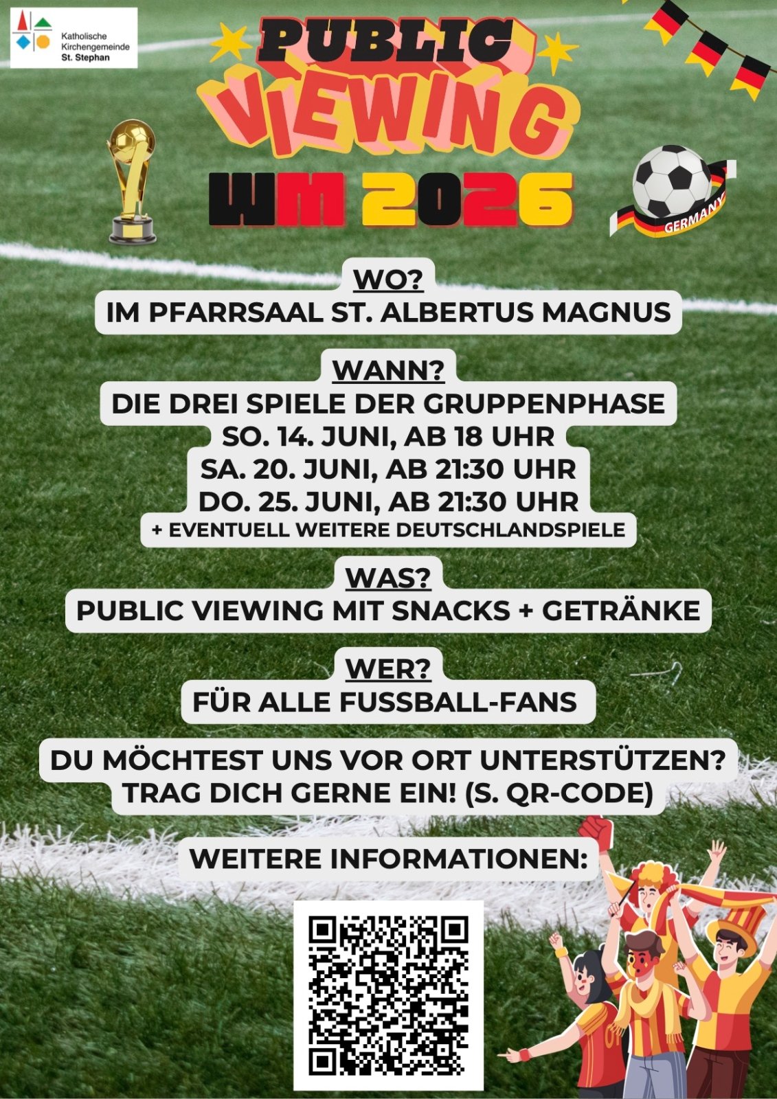 Plakat Public Viewing 2026