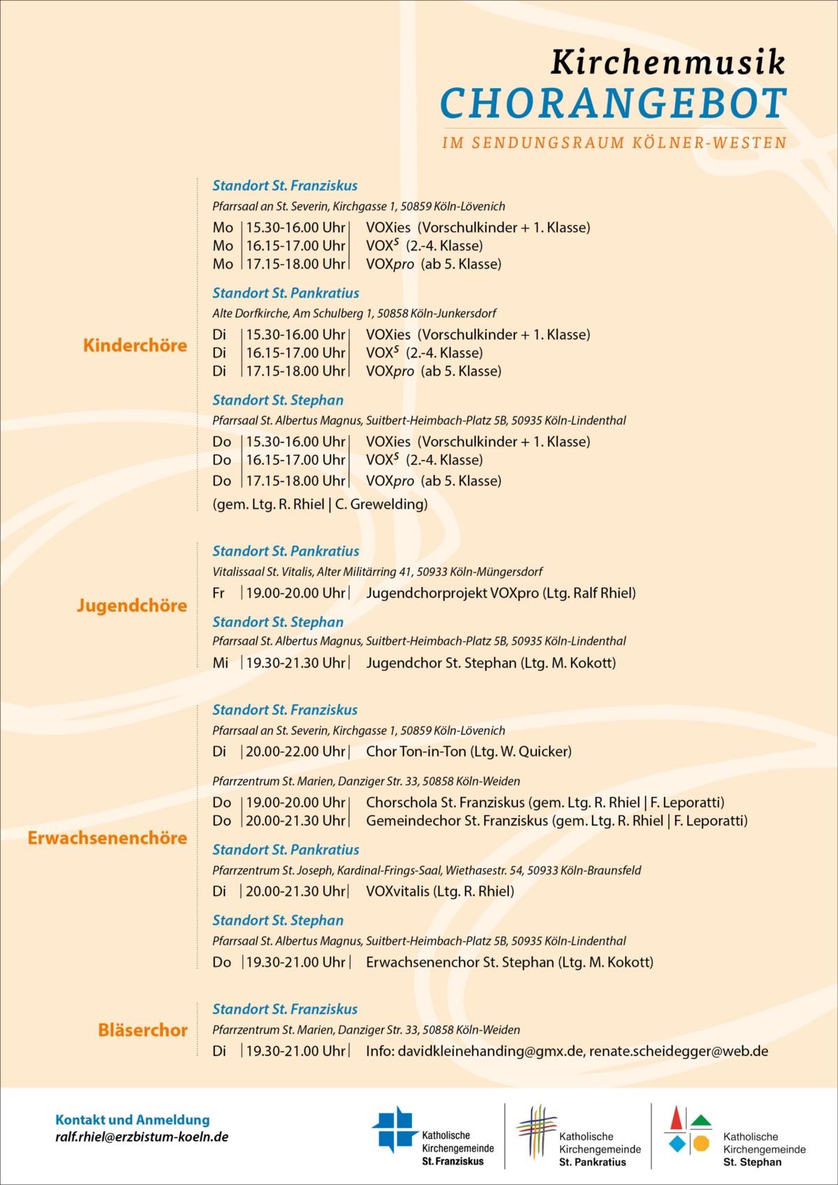 Kirchenmusik Kinder und Jugend
