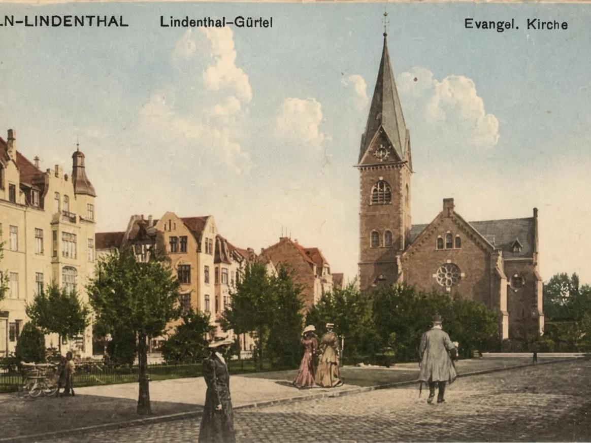 Postkarte-Lindenthalguertel-farbig