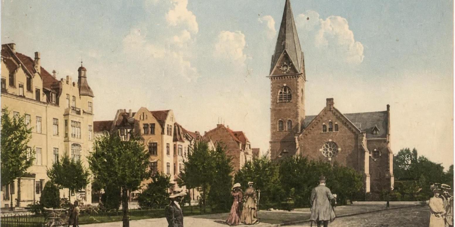 Postkarte-Lindenthalguertel-farbig