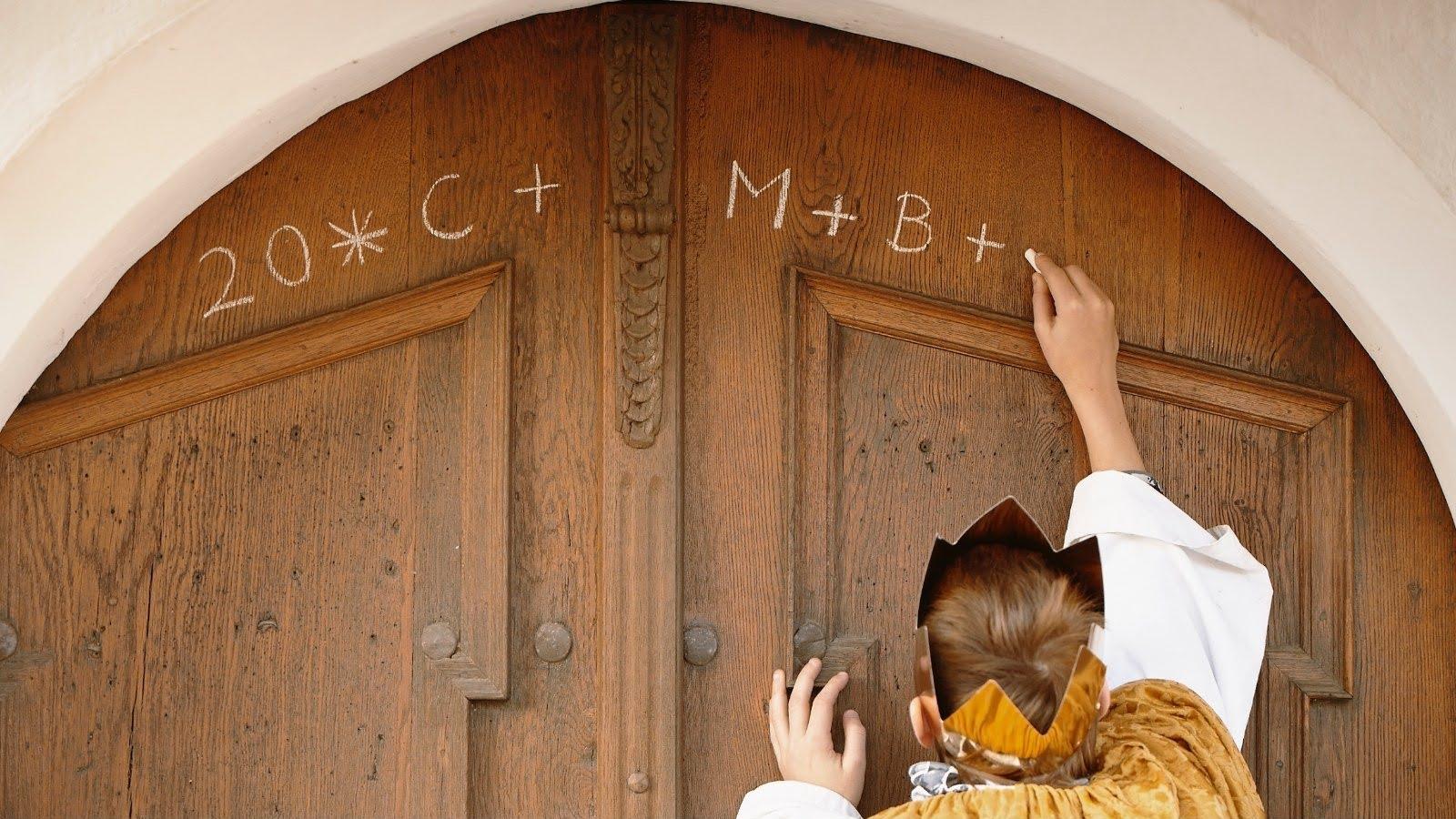 Sternsinger_Tuer
